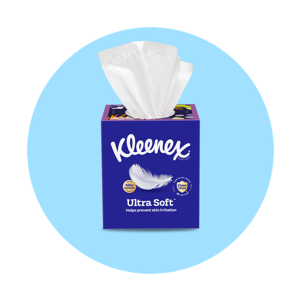 Kleenex Ultra Soft package shot