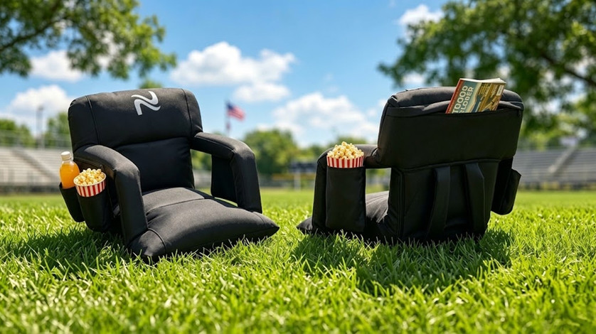 Stadium seat for bleachers