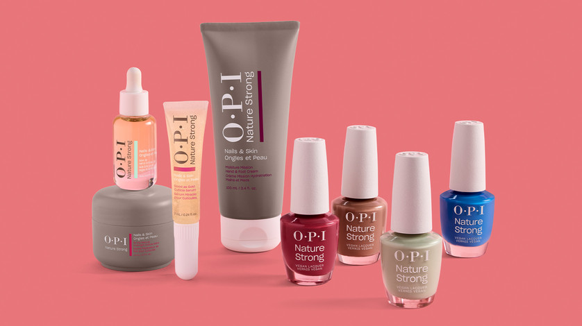 OPI Nature Strong nature inspired nail polish and moisturizing nail care