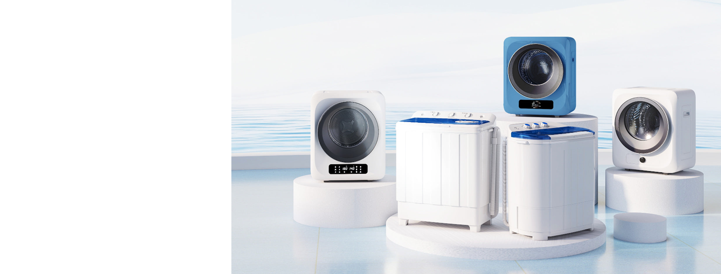 Washing machines and dryers