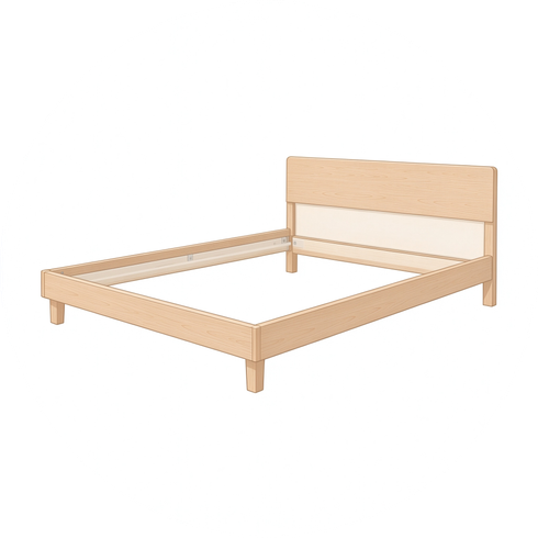 Bed frame schematic diagram