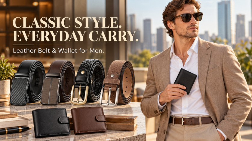A promotional poster about men products