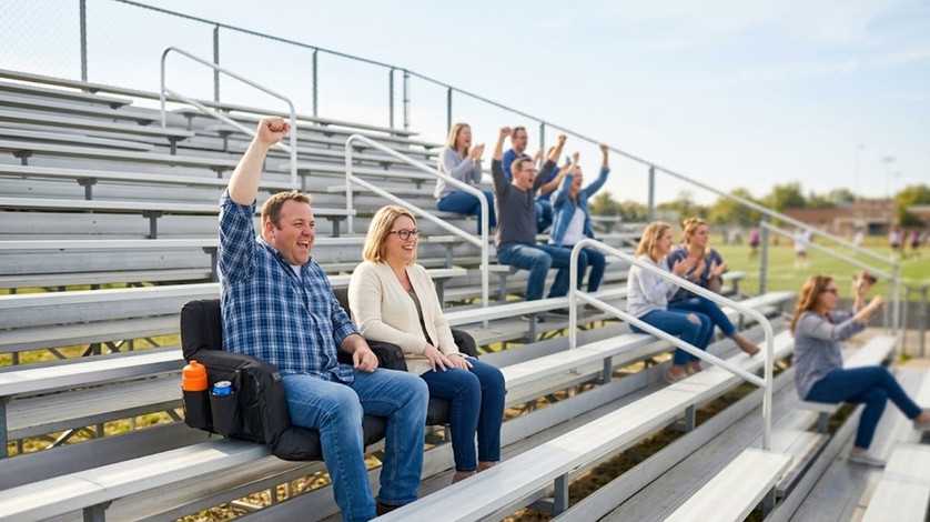 Heated Stadium Seat