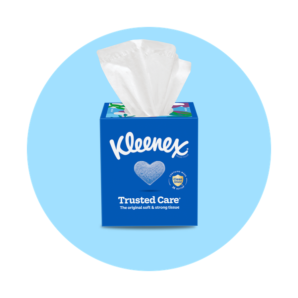 Kleenex Trusted Care package shot